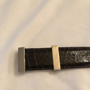 Vintage Calvin Klein Genuine American Alligator